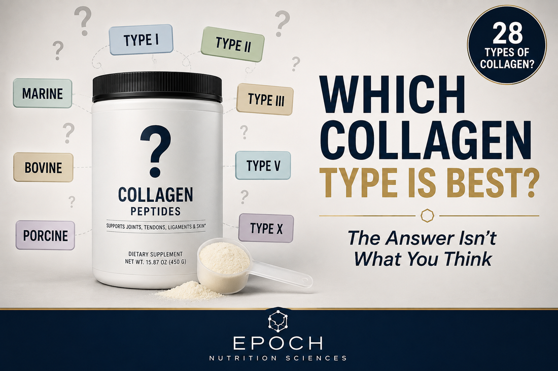 Collagen Types I, II and III explained – how to choose hydrolyzed collagen peptides