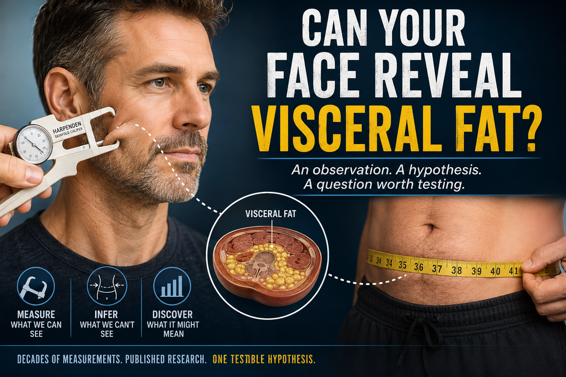 Facial fat and visceral fat hypothesis using cheek skinfold and waist measurements