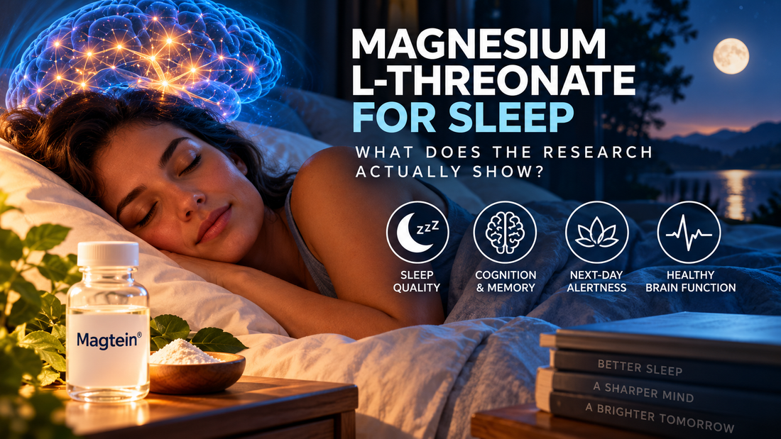 Magnesium L-threonate Magtein sleep research and brain function