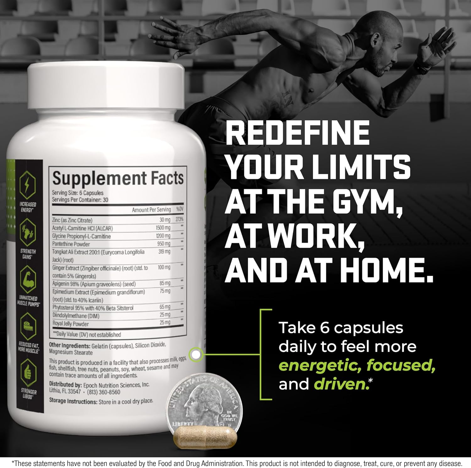 Ultra Drive – Strength, Energy & Performance Support (180 Capsules)