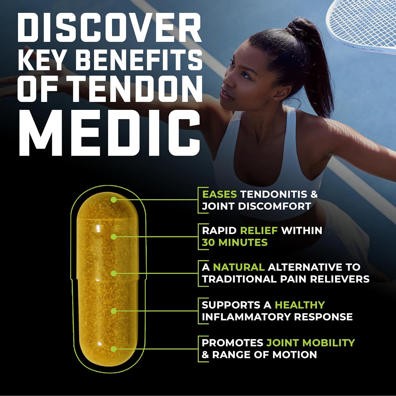 Tendon Medic – Joint & Tendon Support Capsules (60 Capsules)