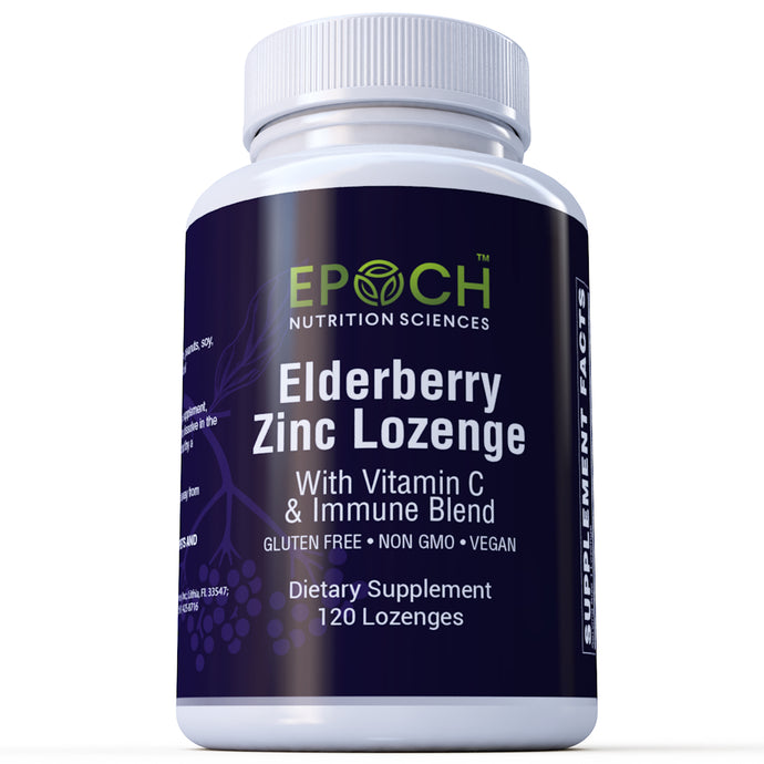 Elderberry Zinc Lozenges-120ct